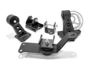 Honda S2000 Engine Mount Kit - Innovative Mounts - 75A Bushings - Black - `00-`09